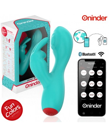 ONINDER CUTE - VIBRATORE CLITORIDEO PUNTO G LOVE BUNNY - APP GRATUITA IN TUTTO IL MONDO