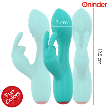 ONINDER CUTE - VIBRATORE CLITORIDEO PUNTO G LOVE BUNNY - APP GRATUITA IN TUTTO IL MONDO
