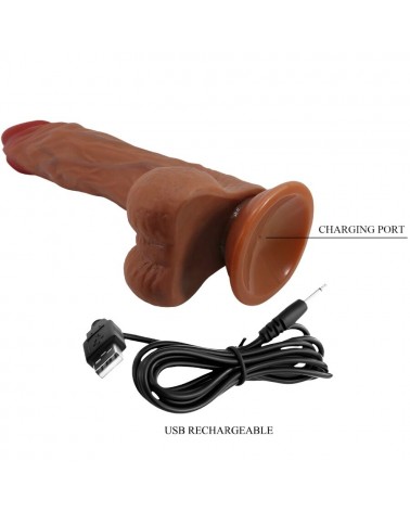 BAILE - CALISTO DILDO REALISTICO 24 CM CARNE
