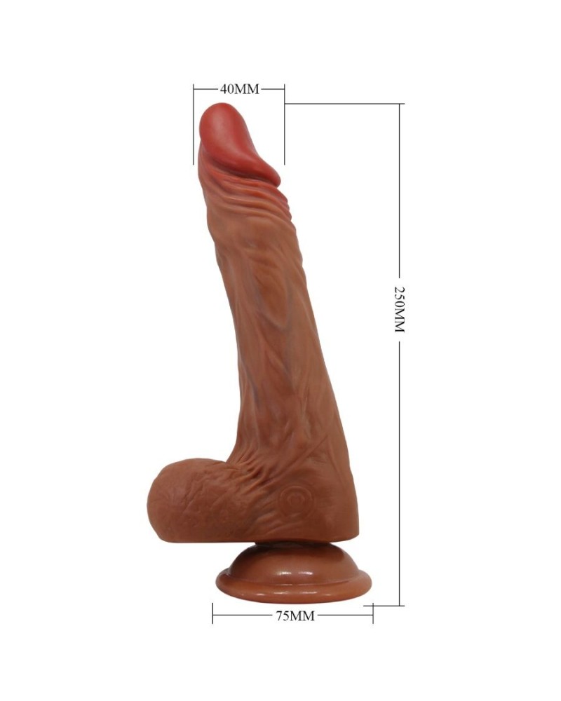 BAILE - CALISTO DILDO REALISTICO 24 CM CARNE