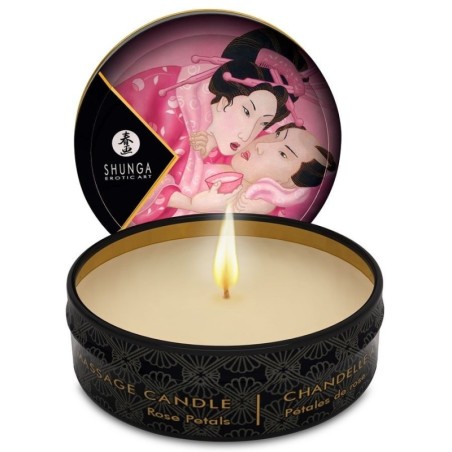 SHUNGA - MINI CARESS BY CANDLELIGHT ESPOSITORE CANDELE DA MASSAGGIO 24 UNITÀ
