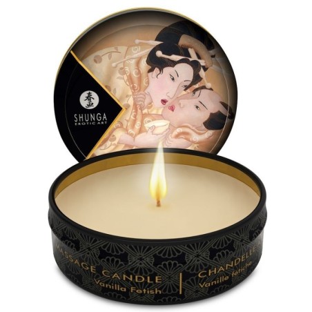 SHUNGA - MINI CARESS BY CANDLELIGHT ESPOSITORE CANDELE DA MASSAGGIO 24 UNITÀ