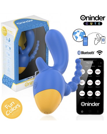 ONINDER CUTE - LOVE 3 SOME TRIPLO VIBRATORE - APP GRATUITA IN TUTTO IL MONDO 2