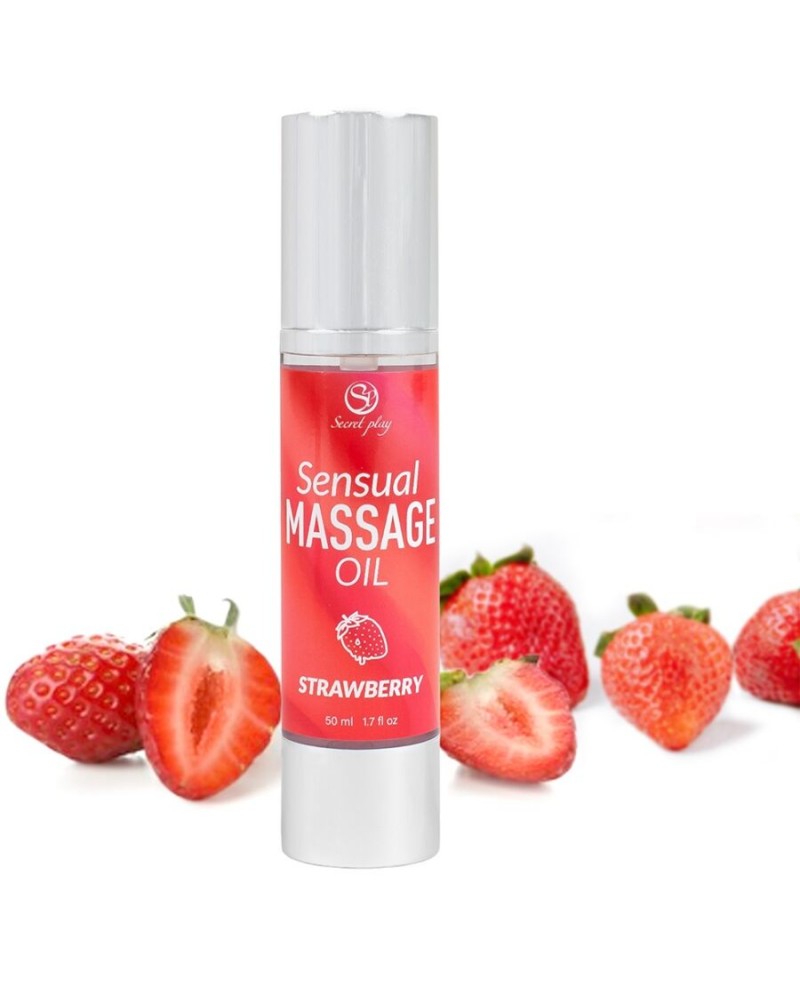 SECRETPLAY - OLIO PER MASSAGGI ALLA FRAGOLA