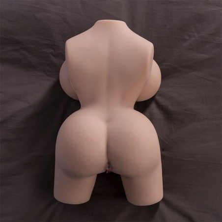 XISE - FRIEDA TORSO FEMMINILE REALISTICO CON VIBRAZIONE 36 CM