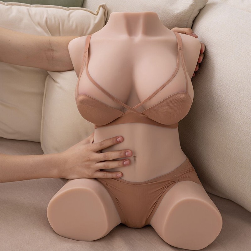 XISE - DANIA THRUSTING TORSO REALISTICO CON VIBRAZIONE FEMMINILE 52 CM