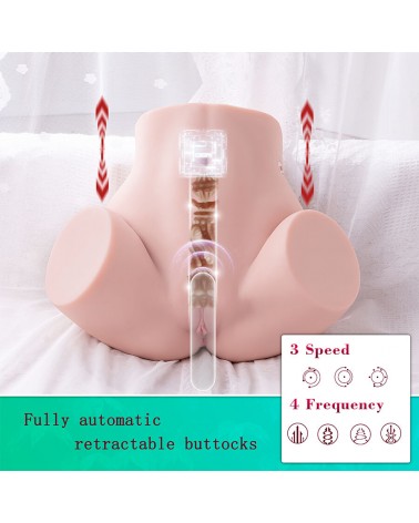 XISE - MASTURBATORE VAGINA REALISTICO MULTIPOSIZIONE MARISA CON SPINTA