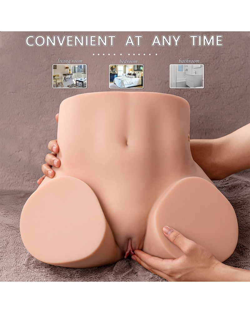 XISE - ETHEL THRUSTING MASTURBATORE VAGINA REALISTICO CON VIBRAZIONE MULTIPOSIZIONE