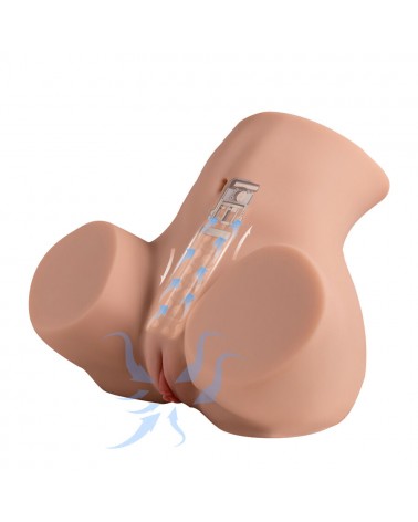 XISE - DANAE THRUSTING REALISTICO MASTURBATORE VAGINA CON VIBRAZIONE MULTI-POSIZIONE