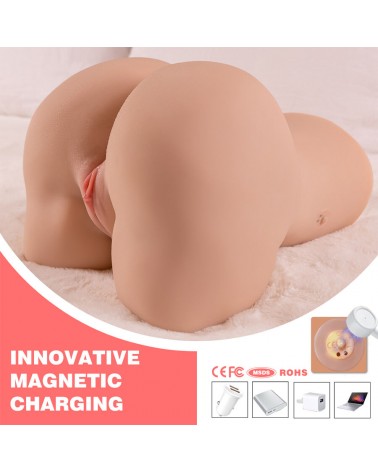 XISE - DANAE THRUSTING REALISTICO MASTURBATORE VAGINA CON VIBRAZIONE MULTI-POSIZIONE