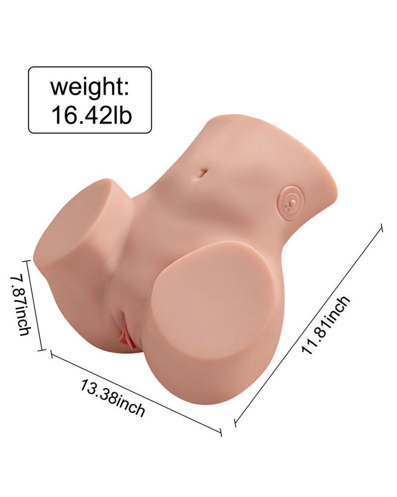 XISE - SYDNI MASTURBATORE VAGINA MULTIPOSIZIONE REALISTICO CON SPINTA