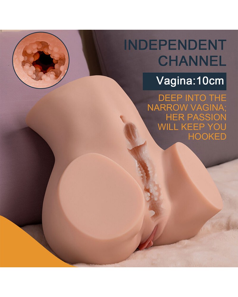 XISE - SYDNI MASTURBATORE VAGINA MULTIPOSIZIONE REALISTICO CON SPINTA