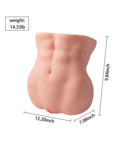 XISE - LYDIA MASTURBATORE VAGINA FEMMINILE CON SPINTA 25 CM