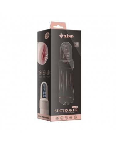 XISE - SUCTROKER V3.0 III MASTURBATORE VAGINA CON VIBRAZIONE