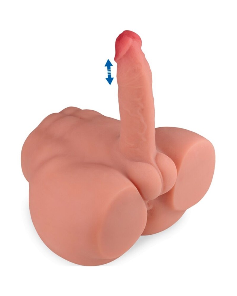 XISE - FREDERICO MASTURBADOR REALISTICO DILDO POSIZIONE FRONTALE CON SPINTA 15 CM