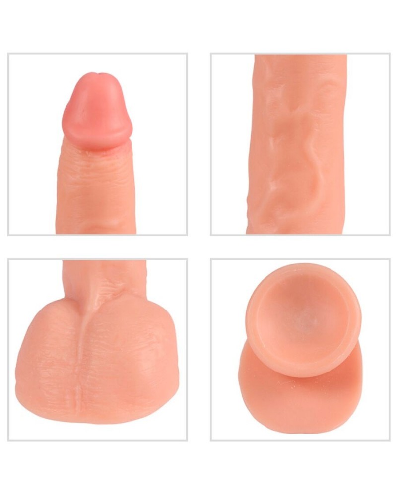 SHEQU - DILDO VIBRANTE BESTIA CON TELECOMANDO 24,5 CM