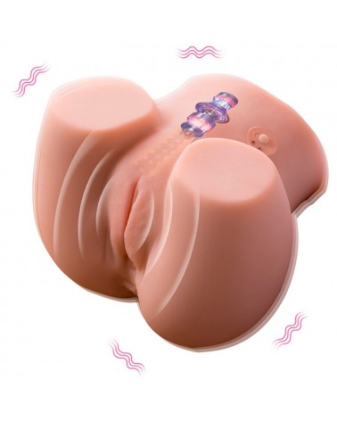 XISE - CONNIE BACK MASTURBATOR VAGINA E ANO REALISTICO MULTIPOSIZIONE CON VIBRAZIONE