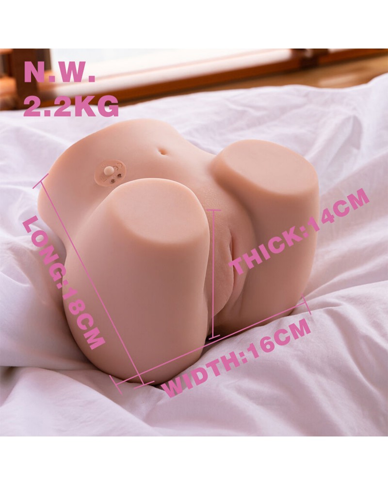 XISE - CONNIE BACK MASTURBATOR VAGINA E ANO REALISTICO MULTIPOSIZIONE CON VIBRAZIONE