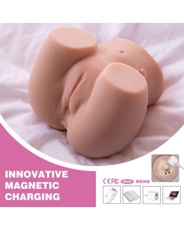 XISE - CONNIE BACK MASTURBATOR VAGINA E ANO REALISTICO MULTIPOSIZIONE CON VIBRAZIONE