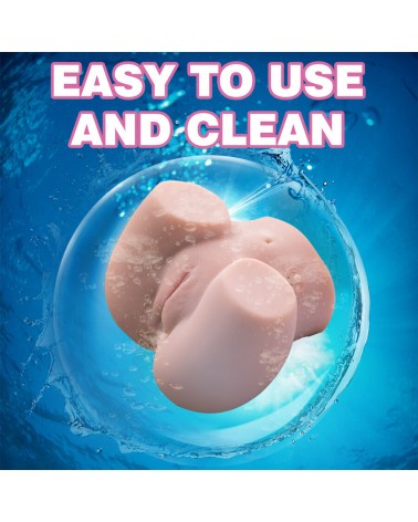 XISE - CONNIE BACK MASTURBATOR VAGINA E ANO REALISTICO MULTIPOSIZIONE CON VIBRAZIONE