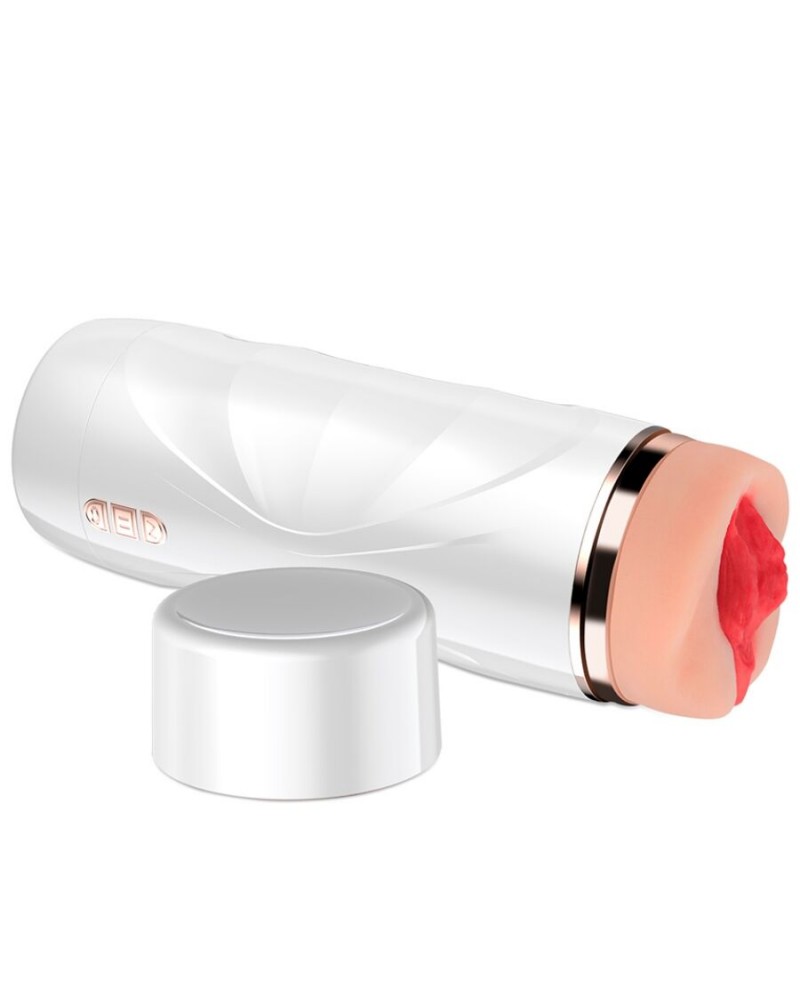 SHEQU - RILEY VAGINA MASTURBATORE CON VIBRAZIONE E ONDE STIMOLANTI