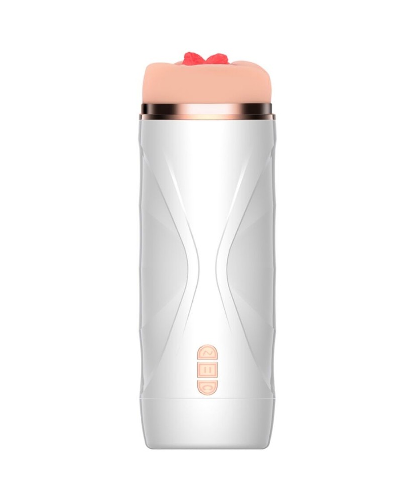 SHEQU - RILEY VAGINA MASTURBATORE CON VIBRAZIONE E ONDE STIMOLANTI