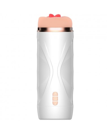 SHEQU - RILEY VAGINA MASTURBATORE CON VIBRAZIONE E ONDE STIMOLANTI