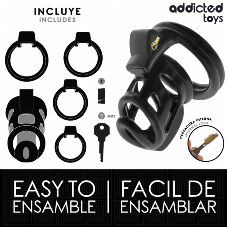 ADDICTED TOYS LOCKED - GABBIA PER PENE GILDEN CAGE 8,5 CM