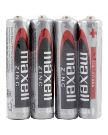 MAXELL - BATTERIA SALINA MANGANESO AAA R03 RETRATTILE*4