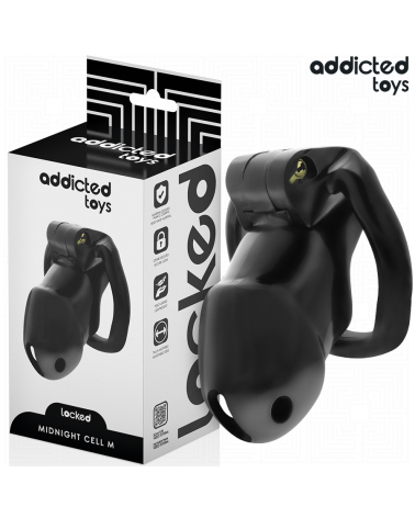ADDICTED TOYS LOCKED - MINDNIGHT CELL GABBIA PER PENE 4.2 CM TAGLIA M
