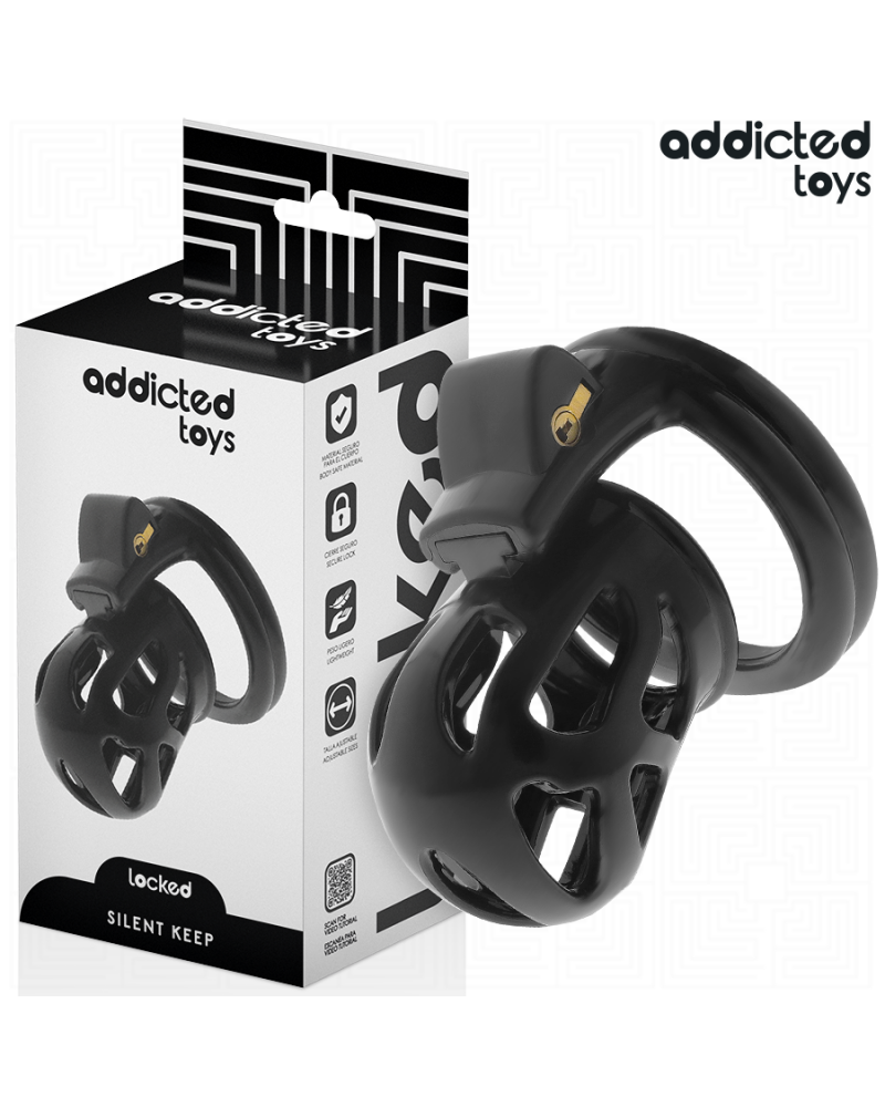 ADDICTED TOYS LOCKED - GABBIA PER PENE SILENZIOSA 7,5 CM