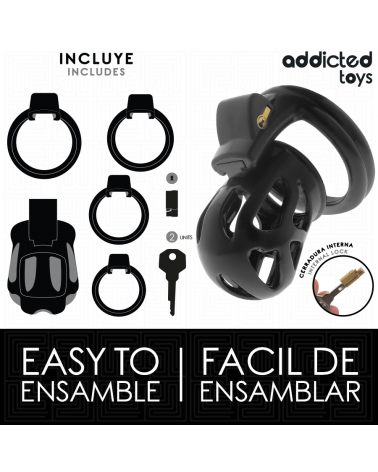 ADDICTED TOYS LOCKED - GABBIA PER PENE SILENZIOSA 7,5 CM