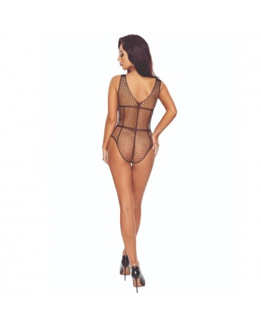 PASSION - BS114 BODYSTOCKING CON GRIGLIA NERA