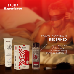 BRUMA XPERIENCE - KIT TENTAZIONE DOLCE ALLA FRAGOLA CON POTENZIATORE DI ORGASMO 2