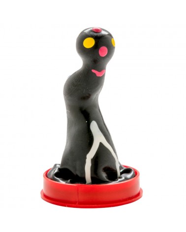 CONDOMERIE - PRESERVATIVI NOVITÀ DIPINTI A MANO LEONE MARINO