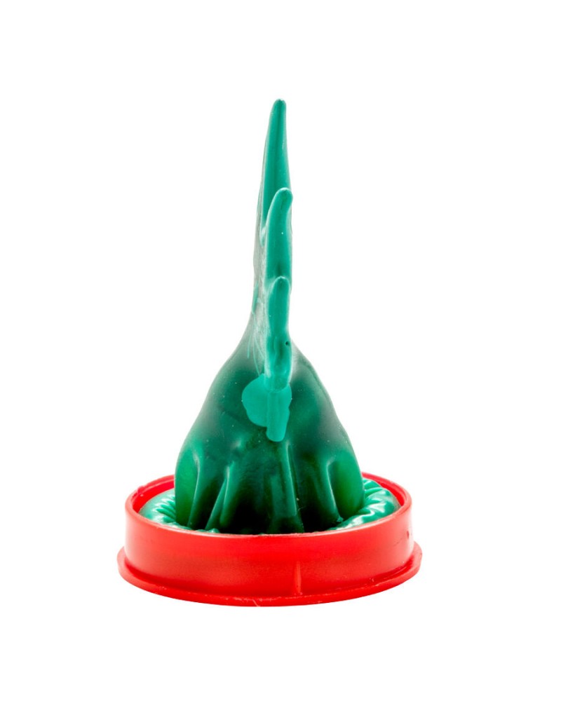 CONDOMERIE - PRESERVATIVI NOVITÀ DIPINTI A MANO MODELLO CANNABIS 1