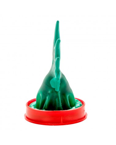 CONDOMERIE - PRESERVATIVI NOVITÀ DIPINTI A MANO MODELLO CANNABIS 1