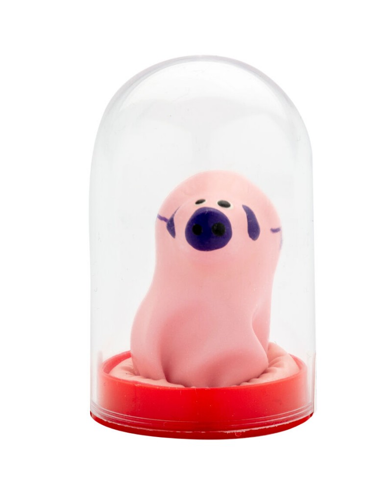 CONDOMERIE - PRESERVATIVI NOVITÀ DIPINTI A MANO PICCOLO MAIALINO