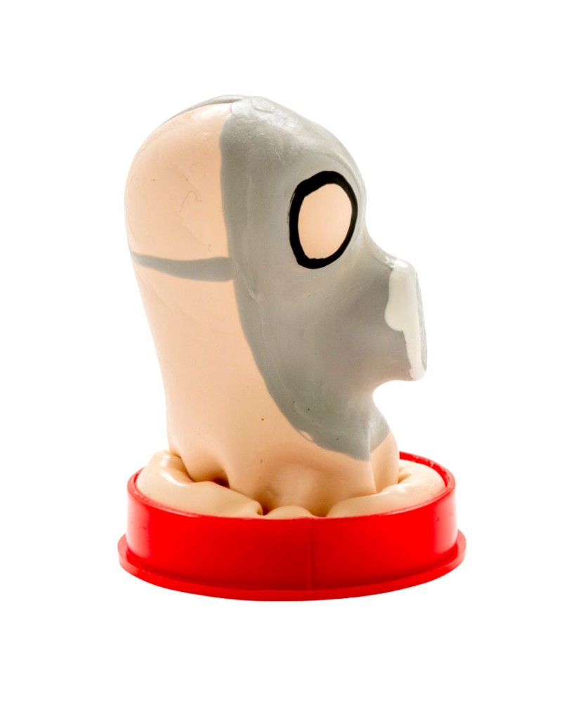 CONDOMERIE - PRESERVATIVI NOVITÀ DIPINTI A MANO MASCHERA ANTIGAS