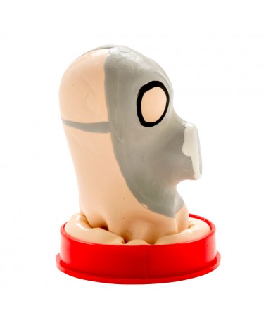 CONDOMERIE - PRESERVATIVI NOVITÀ DIPINTI A MANO MASCHERA ANTIGAS