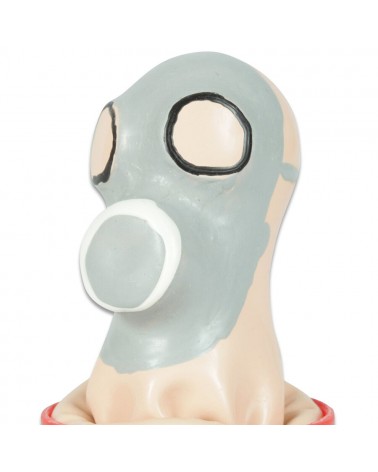 CONDOMERIE - PRESERVATIVI NOVITÀ DIPINTI A MANO MASCHERA ANTIGAS