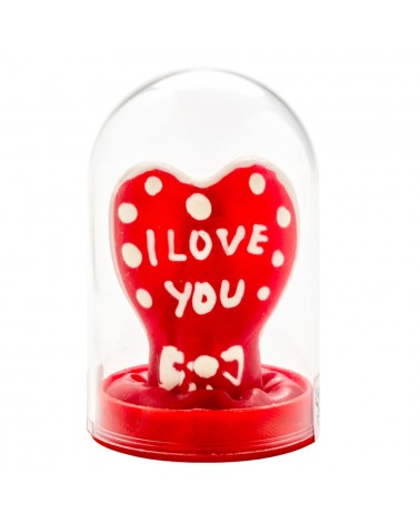 CONDOMERIE - PRESERVATIVI NOVITÀ DIPINTI A MANO CUORE - MODELLO I LOVE YOU 1