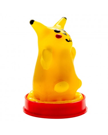 CONDOMERIE - PRESERVATIVI NOVITÀ DIPINTI A MANO GIALLO TOPO