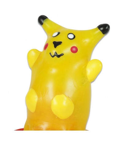 CONDOMERIE - PRESERVATIVI NOVITÀ DIPINTI A MANO GIALLO TOPO