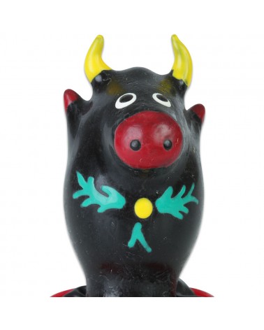 CONDOMERIE - PRESERVATIVI NOVITÀ DIPINTI A MANO BULL BLACK MODELLO 1