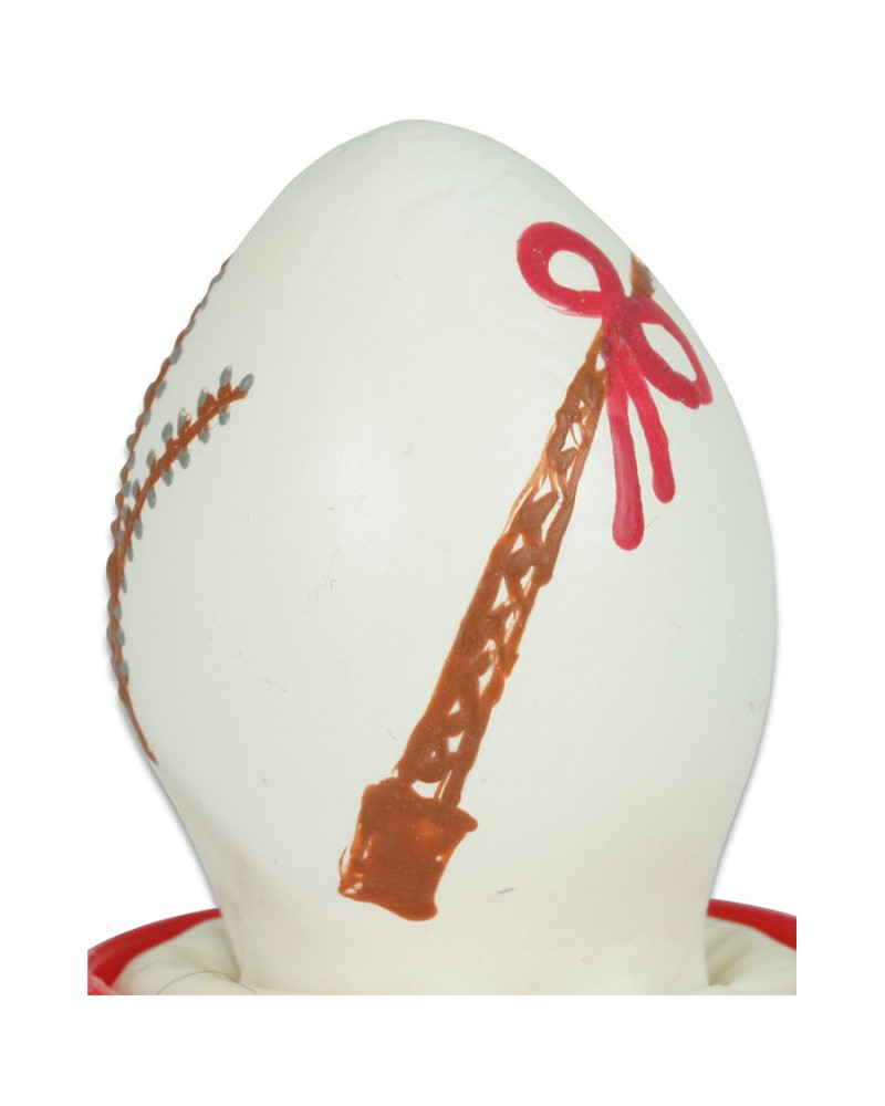 CONDOMERIE - PRESERVATIVI NOVITÀ DIPINTI A MANO BIANCO UOVO DI PASQUA