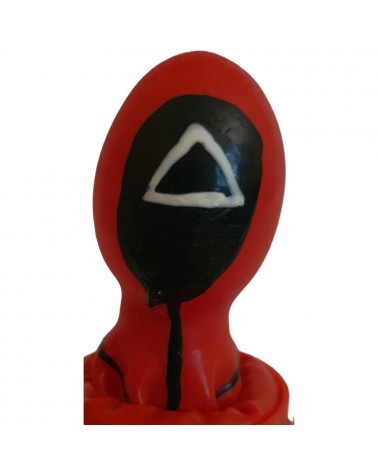 CONDOMERIE - PRESERVATIVI NOVITÀ DIPINTI A MANO TRIANGOLO