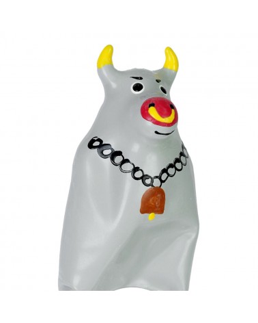 CONDOMERIE - PRESERVATIVI NOVITÀ DIPINTI A MANO MODELLO TORO GRIGIO XL