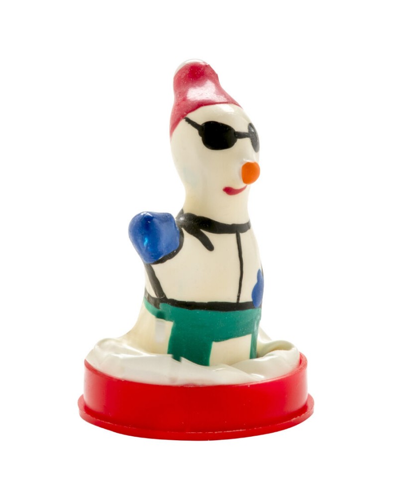 CONDOMERIE - PRESERVATIVI NOVITÀ DIPINTI A MANO SNOWBOARDER XL