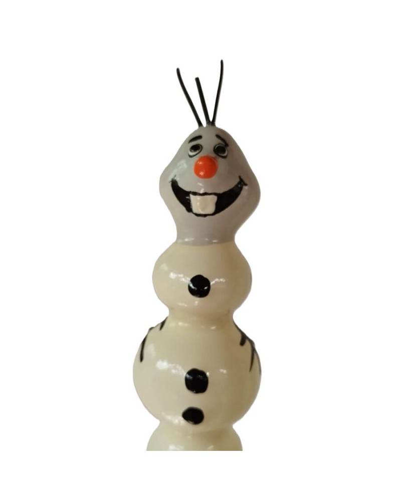 CONDOMERIE - PRESERVATIVI NOVITÀ DIPINTI A MANO PUPAZZO DI NEVE CARINO XL